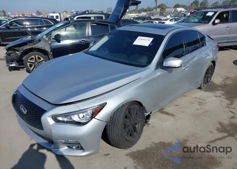 2014 Infiniti Q50 Premium/Sport from USA, damaged, VIN JN1BV7AR8EM692365